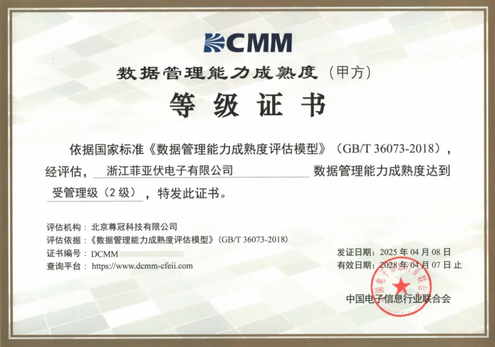 Flyaford has won the DCMM Level 2 Honor Certificate