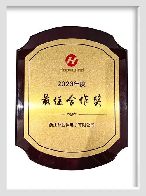 最佳合作奖